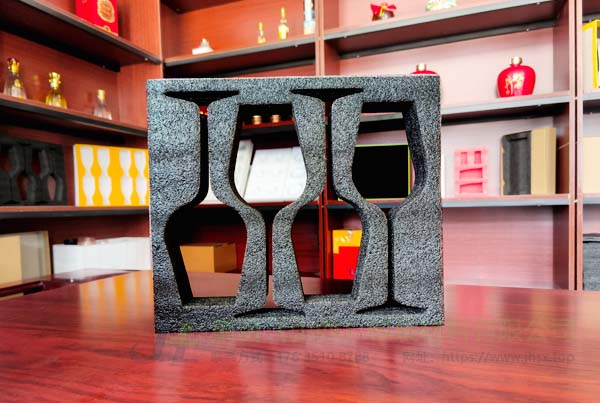 供應(yīng)祁縣珍珠棉集合包裝提供各種高檔紅酒杯珍珠棉托盤(pán)定制